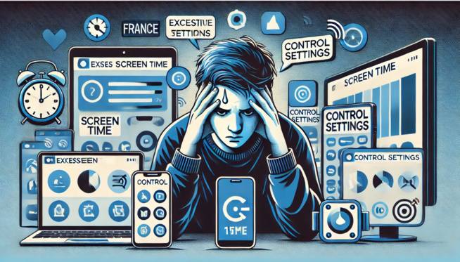 En France: une addiction croissante aux écrans