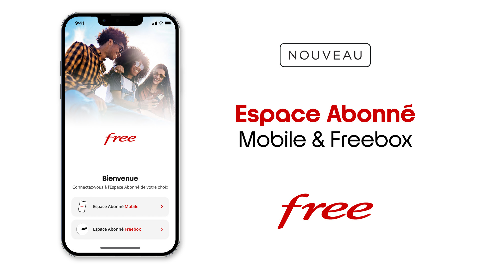 Free fusionne ses applications Espace Abonné Mobile et Freebox