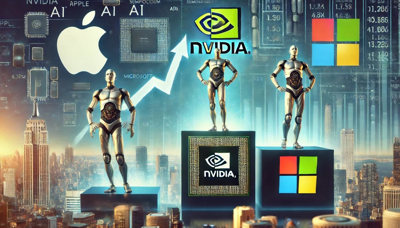 Nvidia devient la première capitalisation boursière mondiale, devant Apple et Microsoft