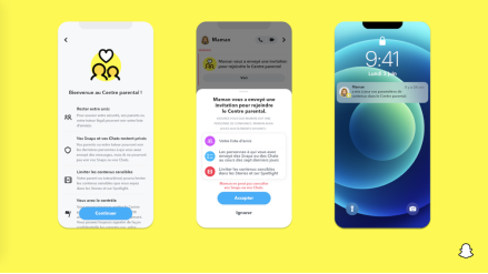 Snapchat propose une série d'outils pour sécuriser l'utilisation de sa plateforme par les mineurs