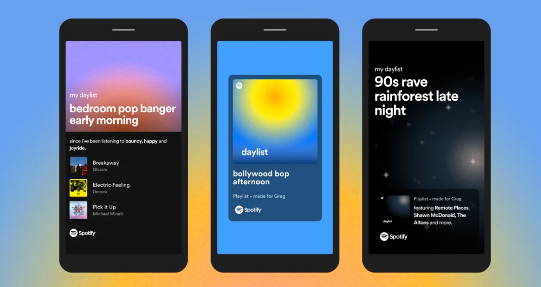 Spotify lance Daylist en France