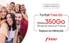 Free augmente l'Internet à 350 Go/mois dans son Forfait Free 5G sans changer le prix